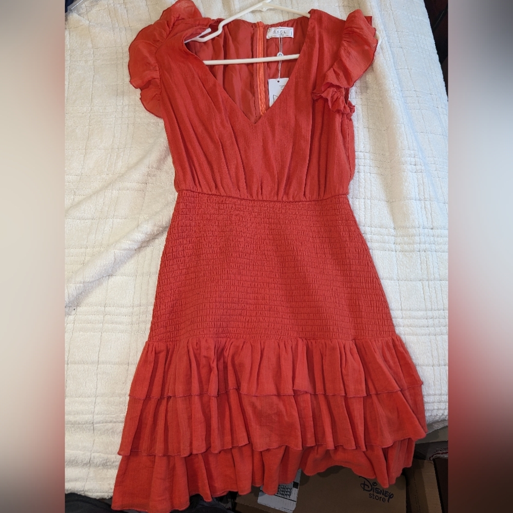 Sage midi dress